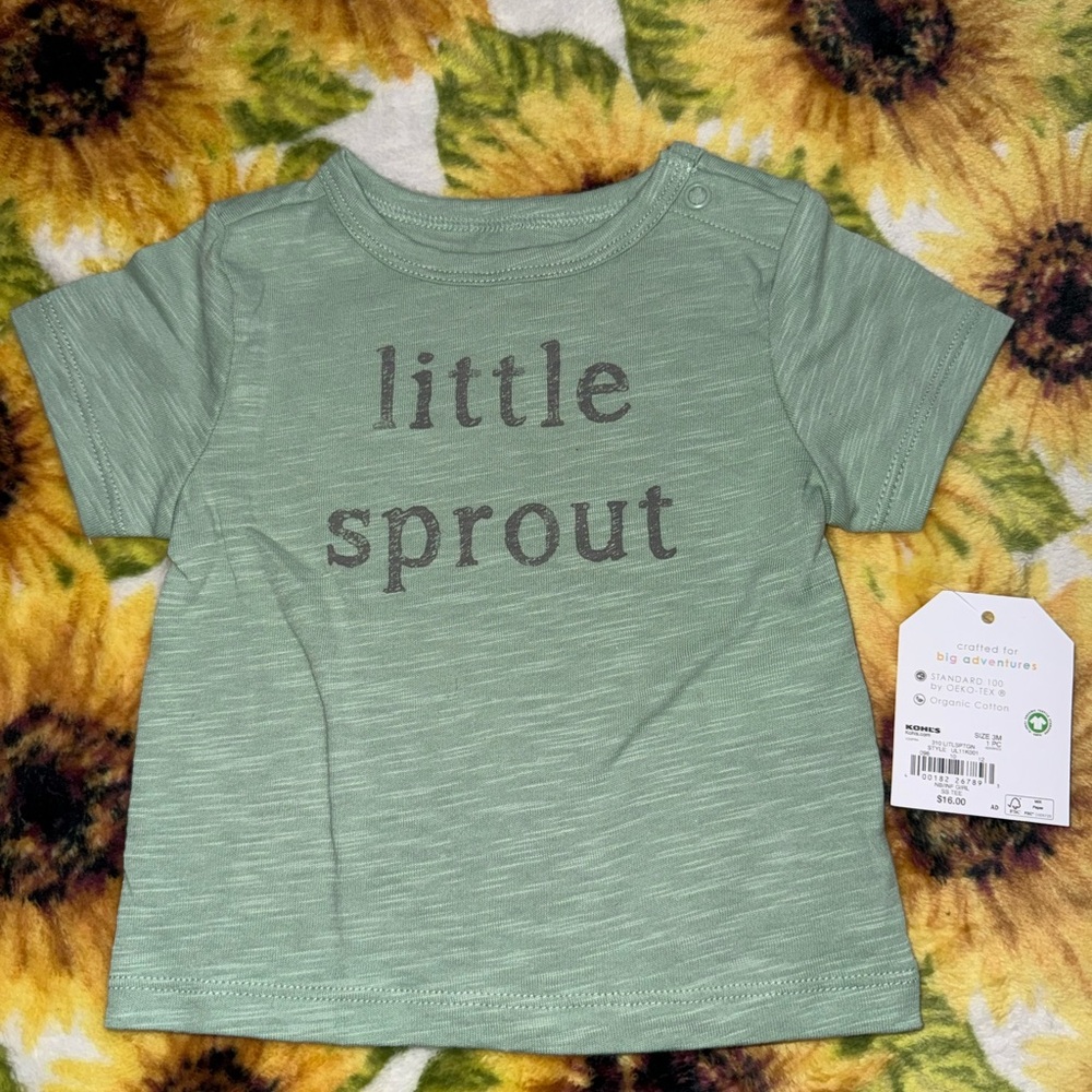 Little Sprout Short Sleeve Tee- little co